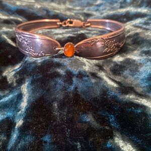 Sterling silver spoon bracelet